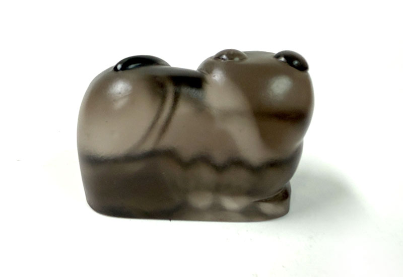 琉璃墨玉貓(藍黃/黑)